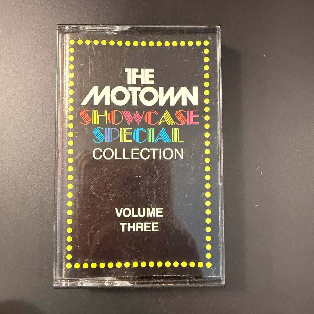 Motown Showcase Special Collection Volume Three Cassette Tape